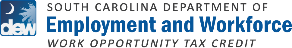 South Carolina Department of Employment and
      Workforce Work Opportunity Tax Credit logo